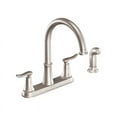 thumbnail image 1 of Moen Solidad Two-Handle High Arc Kitchen Faucet with Side Sprayer, 1 of 4