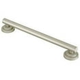 thumbnail image 1 of Moen Steel Handle Bathroom Grab Bar, Brushed Nickel, 24 inch, 1 of 7