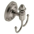 thumbnail image 1 of Moen Stockton Brushed Nickel Double Robe Hook, 1 of 2