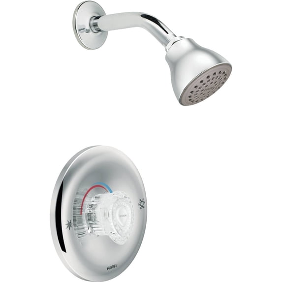 Moen T182 Chateau Single Handle Posi-Temp Shower Only Faucet Trim Chrome