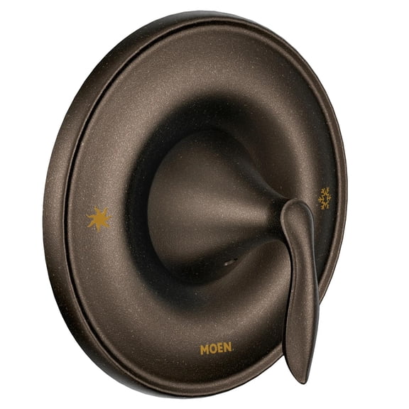 Moen Eva Oil Rubbed Bronze 1-Handle Posi-Temp Pressure Balancing Valve Trim Kit, Valve Required