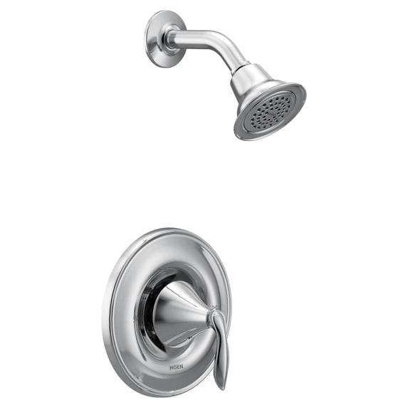 Moen Eva Chrome Posi-Temp Shower Trim Kit, Valve Required