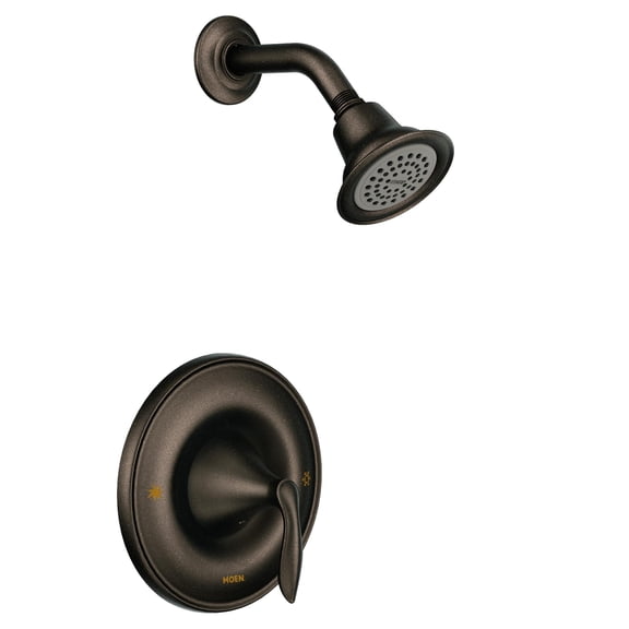 Moen Eva Oil Rubbed Bronze Posi-Temp Shower Trim Kit, Valve Required
