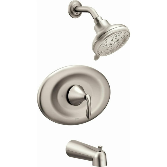 Moen T2139EPBN Brushed nickel Posi-Temp(R) tub/shower