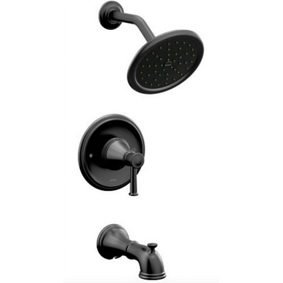 Moen T2313ep Belfield Tub And Shower Trim Package - Black