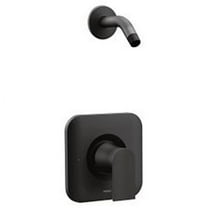 Moen T2472NHBL Matte Black Manual 1-Handle Shower Valve Trim
