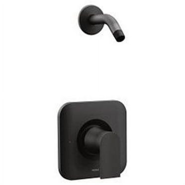 Moen T2472NHBL Matte Black Manual 1-Handle Shower Valve Trim