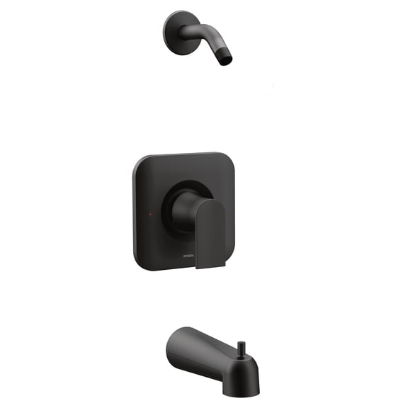 Moen T2473NHBL Matte Black Posi-Temp(R) Tub Shower Faucet