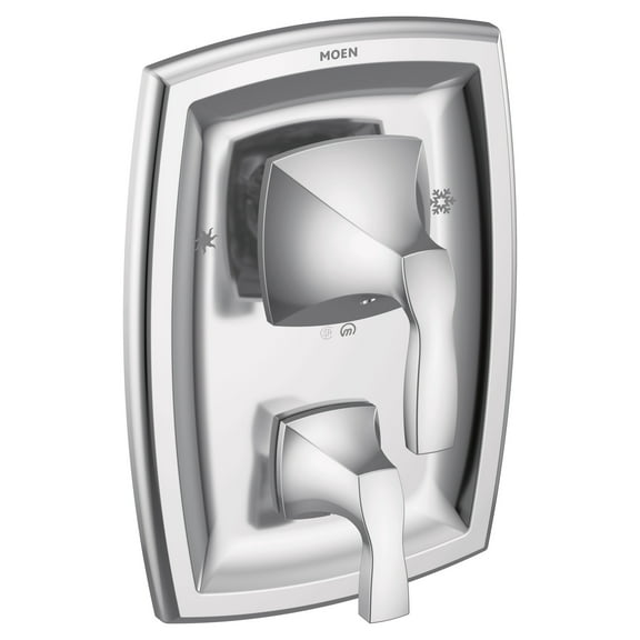 Moen T2690 Voss Two Handle Pressure Balancing Valve Trim in Polished Chrome