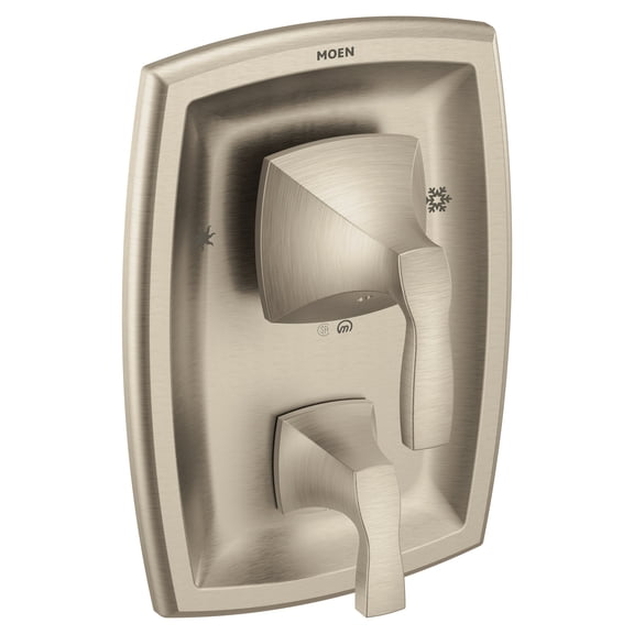 Moen T2690 Voss Nickel 2 Handle 3 Function Pressure Balanced Valve Trim Only