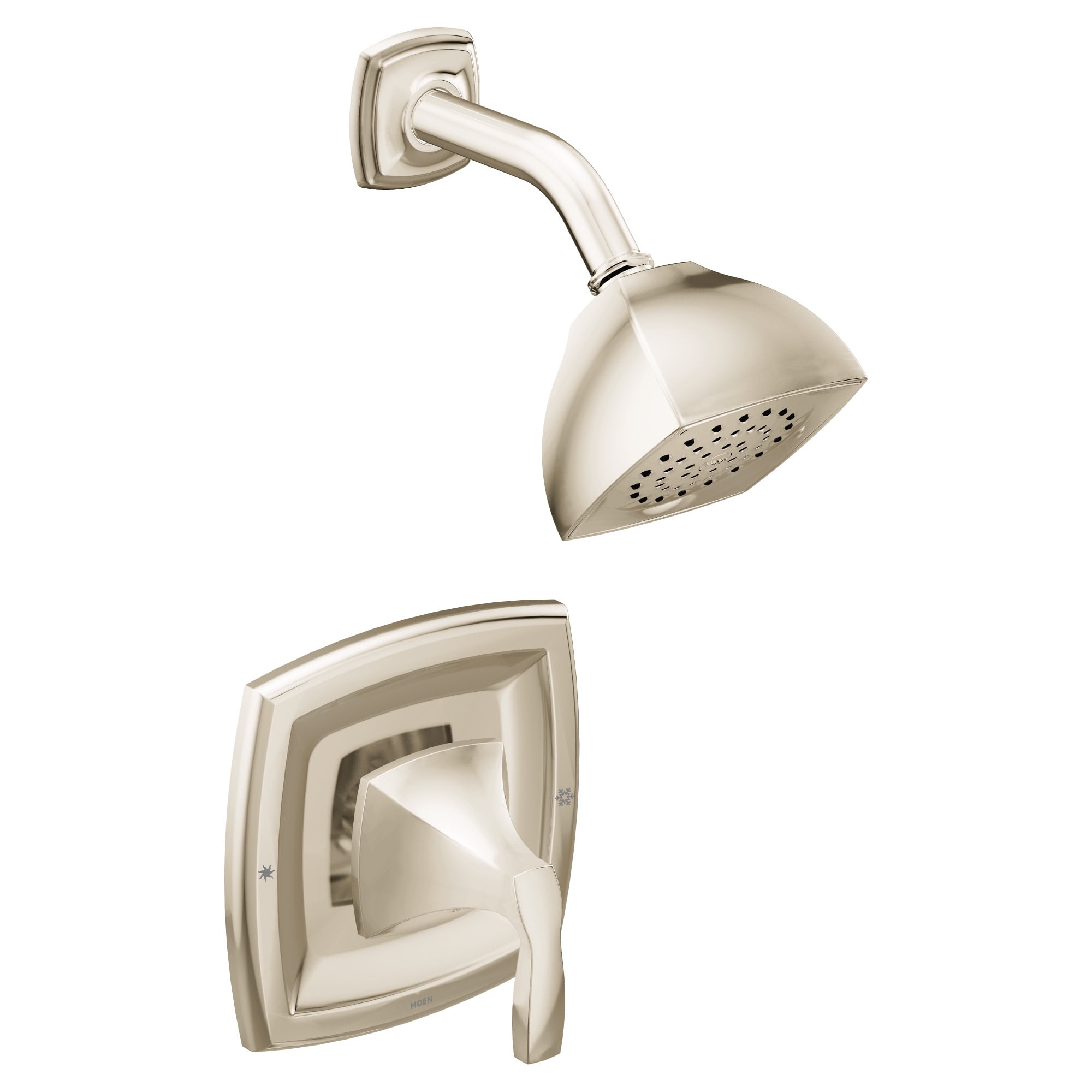 Moen Voss Chrom Posi-Temp Duschverkleidungsset - Druckausgleich, Benötigt Ventil 2510/2520/2570/2590