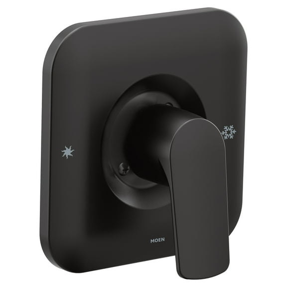 Moen T2811 Matte Black Manual 2-Modes 1-Handle Shower Valve Trim