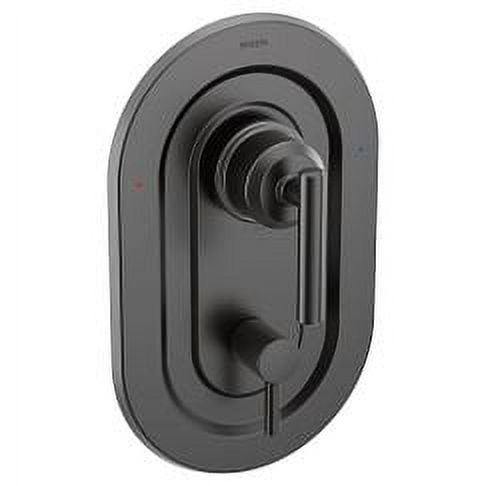 Moen T2900Bl Matte Black Manual 2-Handles Shower Valve Trim