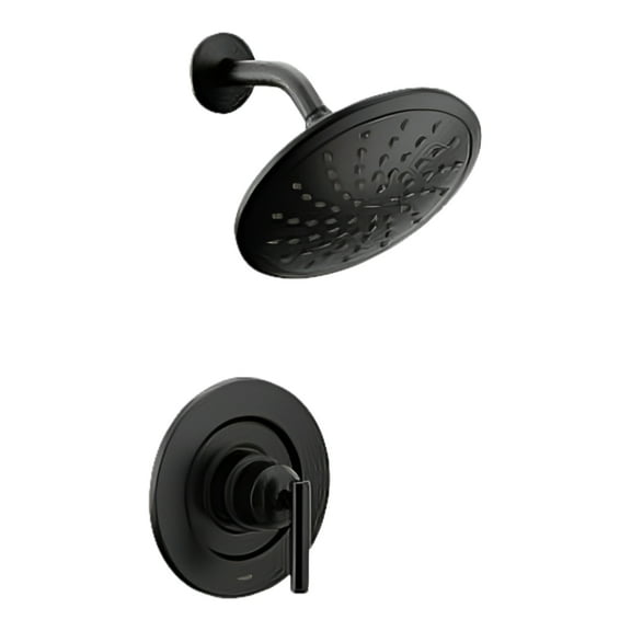 Moen T3002Epbl Matte Black Posi-Temp(R) Shower Only Valve Trim