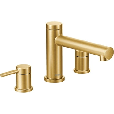 Moen T393 Chrome Two Handle Deck Mounted Roman Tub Faucet
