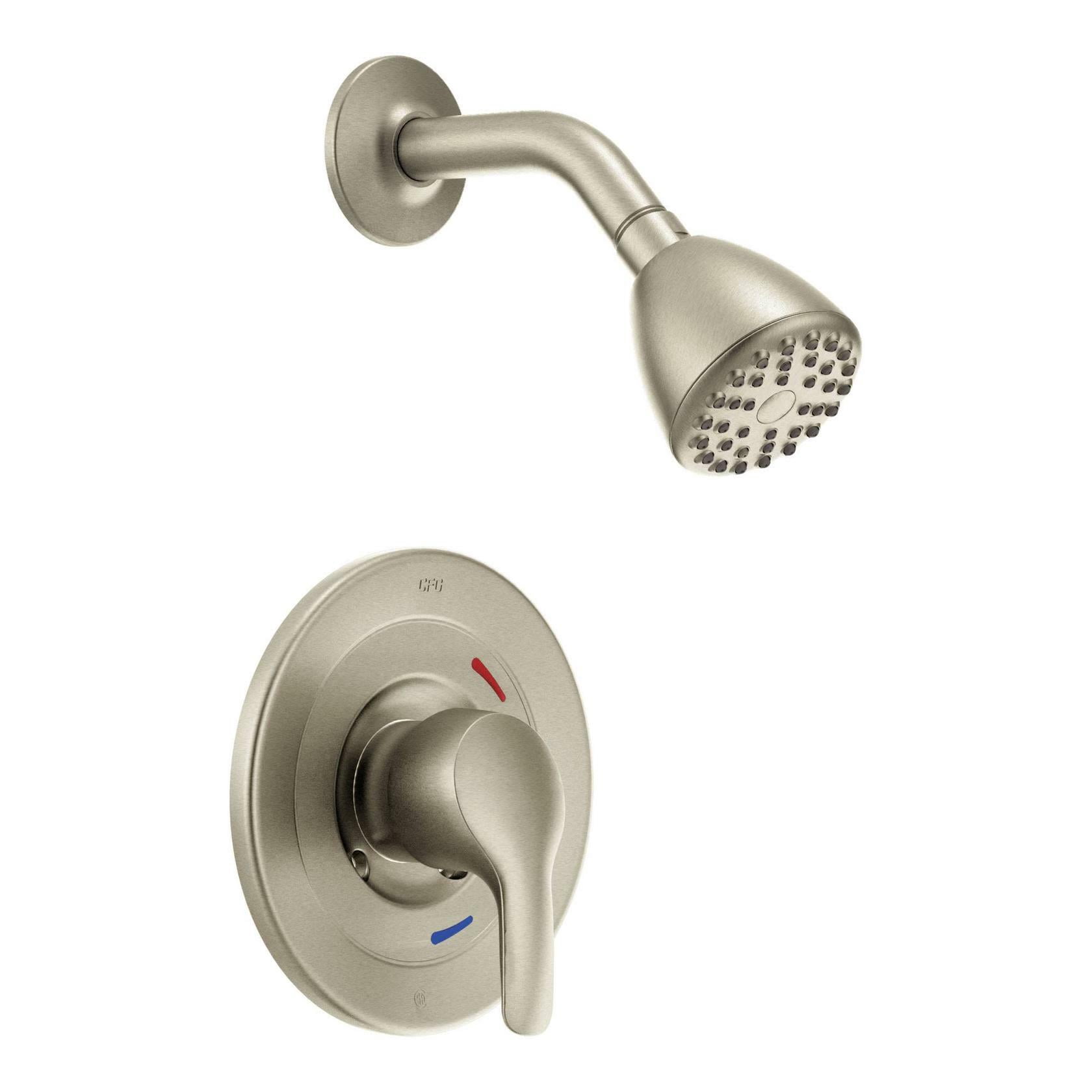 Peerless RP70537BN Regenduschkopf – Gebürstetes Nickel, Modell RainCan, Für Ein Weiches, Gleichmäßiges Duscherlebnis