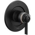thumbnail image 1 of Moen T4621 Matte Black Manual 1-Handle Shower Valve Trim, 1 of 3