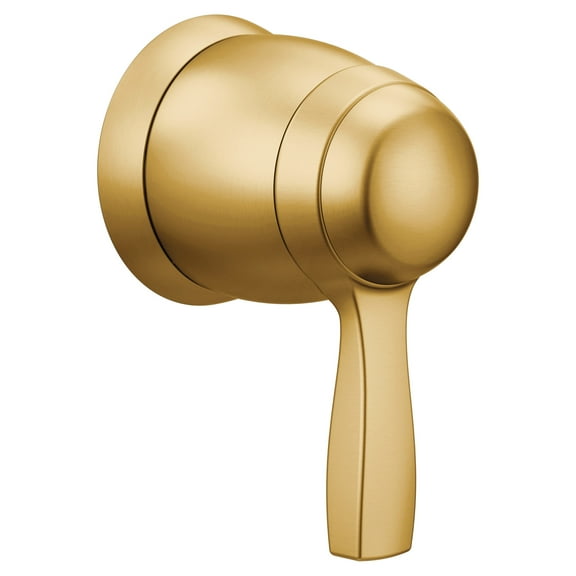 Open Box Moen T4692 Voss Gold Round 1 Handle Single Function Volume Control Shower Valve Trim