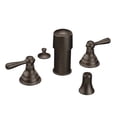 thumbnail image 1 of Moen T5210 Double Handle Bidet From The Kingsley Collection - Bronze, 1 of 1