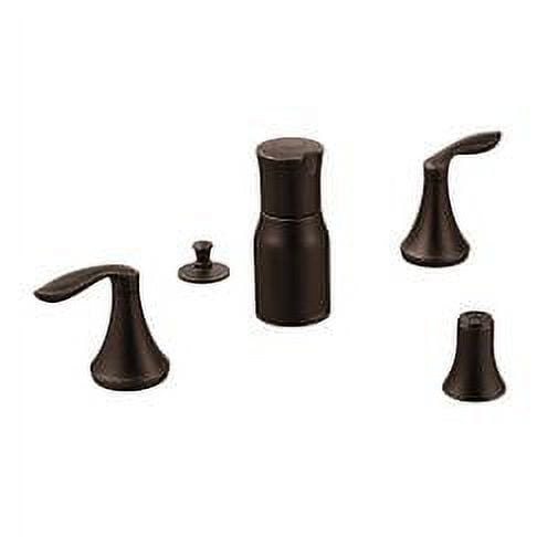 Moen T5220ORB Rubbed Bronze two-handle bidet faucet
