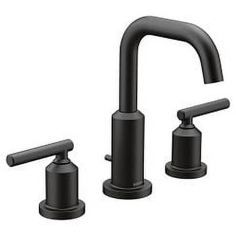 Moen T6142Bl Matte Black Two-Handle Bathroom Faucet