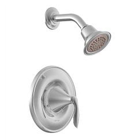Moen Eva Collection Dusch- & Badewannen-Armatur In Gebürstetem Nickel – Inkl. 5-funktionalem Duschkopf