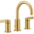 thumbnail image 1 of Moen T6222 Brass Brushed Gold 5 in Bathroom Faucet, 1 of 7
