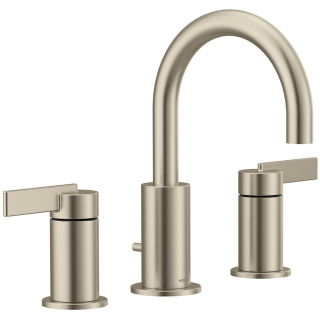 Moen T6222 Cia 1.2 GPM Widespread Bathroom Faucet - Nickel