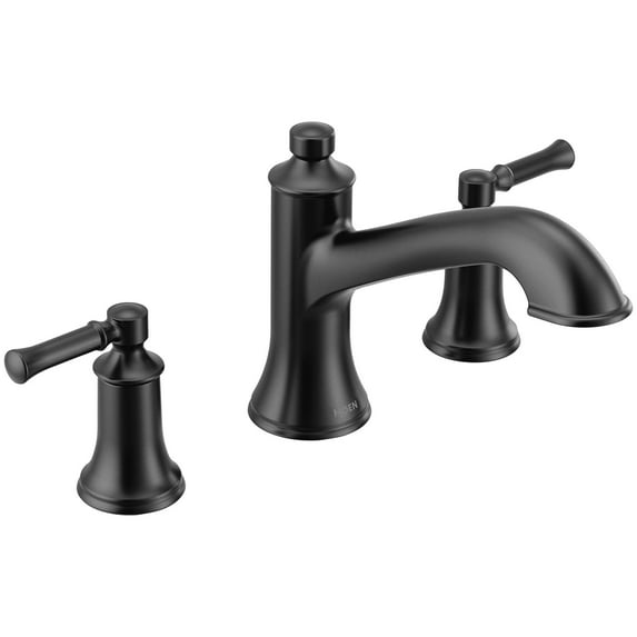 Moen T683 Metal Black Roman Tub Faucet