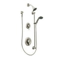 thumbnail image 1 of Moen T8342CBN-8373HD-L Moen Commercial Posi-Temp Bathtub and Shower Faucet Kit with valve 8373HD Brushed Nickel Lowe's Exclusive, 1 of 1