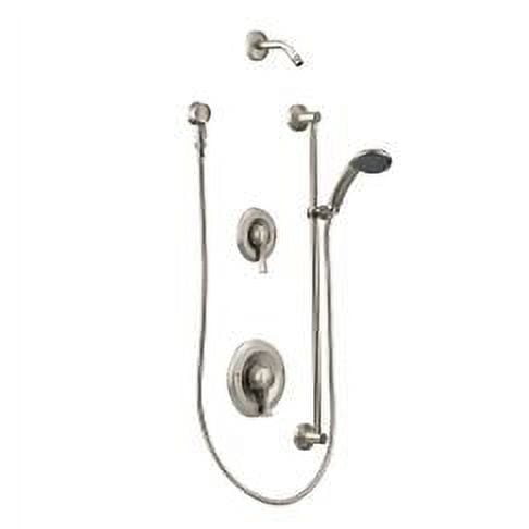 Moen T8342NHCBN Classic brushed nickel transfer Posi-Temp(R) all-metal trim kits