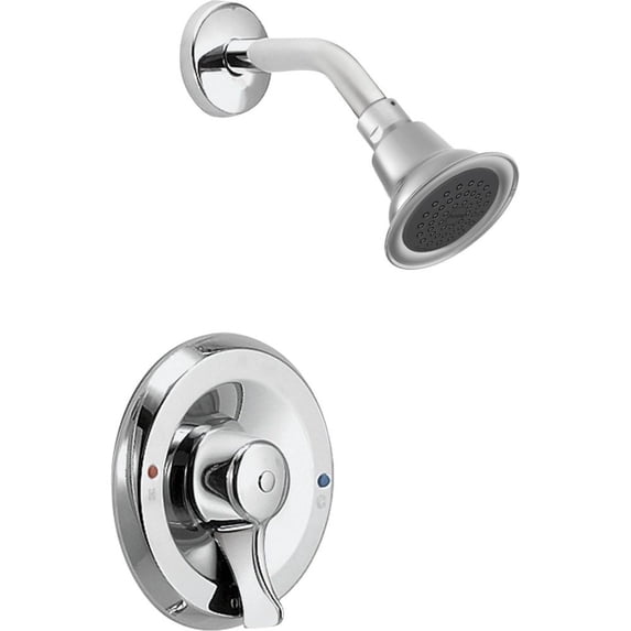 Moen T8375EP15 Single Handle Posi-Temp Pressure Balanced Shower Trim - Chrome