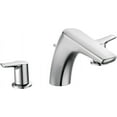 thumbnail image 1 of Moen T986 Method Two Handle Roman Tub Faucet, Valve Required, Chrome Chrome Modern, 1 of 2