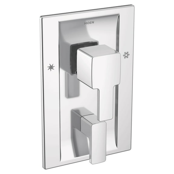 Moen TS2710 Chrome Manual 3-Modes 2-Handles Shower Valve Trim