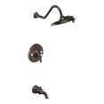 thumbnail image 1 of Moen TS32104ORB Weymouth Shower Trim Kit, Valve Required, 2-Spray Rainshower, Bronze, 1 of 4