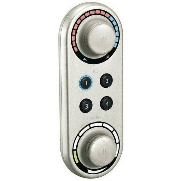 Moen TS3415ORB Thermostatic Digital Control Unit with 4 Preset Functions, Available in Various Colors