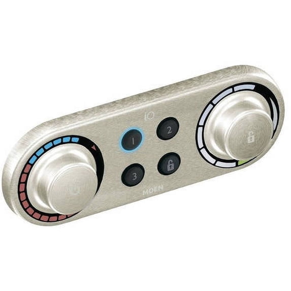Moen TS3495ORB Thermostatic Digital Control Unit with 3 Preset Functions, Available in Various Colors