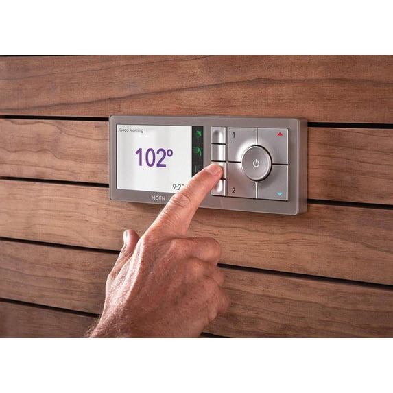 Moen Terra Beige 4-Outlet Digital Shower Controller Trim