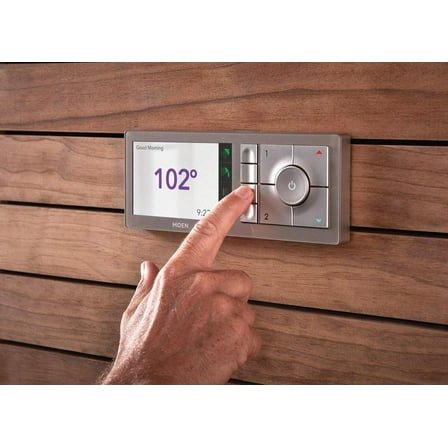 Moen Terra Beige 4-Outlet Digital Shower Controller Trim