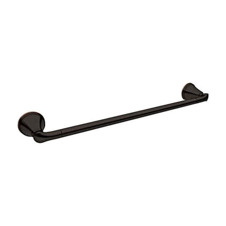 Moen Tiffin Towel Bar Mediterranean Bronze - 18 Inch Wall Mount - 1 Bar, Red — Concealed-Screw Wall-Mount, Coordinated Bath Collection