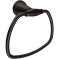 thumbnail image 1 of Moen  Tiffin  Mediterranean Bronze  Towel Ring  Metal, 1 of 3
