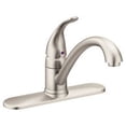 thumbnail image 1 of Moen Torrance Spot Resist Stainless One-Handle Kitchen Faucet, 1 of 2