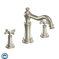 thumbnail image 1 of Moen Ts22101 Weymouth Deck Mounted Roman Tub Filler Trim (Less Valve) - Nickel, 1 of 2