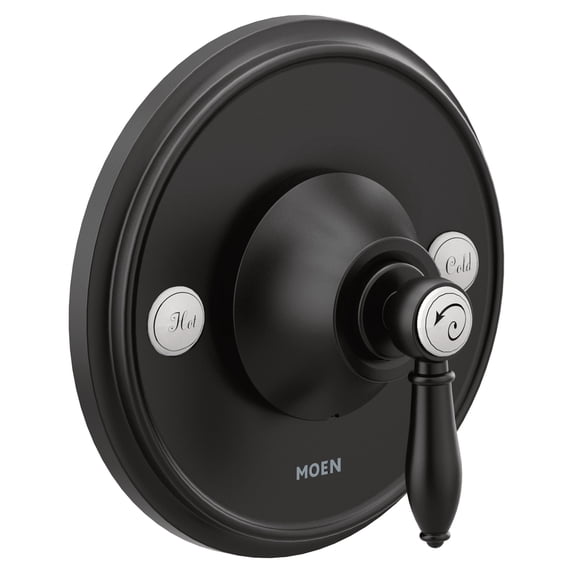 Moen TS3210BL Weymouth Single Handle Posi-Temp Pressure Balanced Valve Trim Only (Less