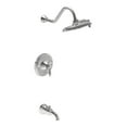 thumbnail image 1 of Moen TS32104 Weymouth Posi-Temp Tub/Shower Trim Kit without Valve, Chrome, 1 of 5