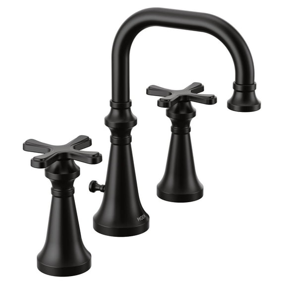 Moen Ts44103 Colinet 1.2 GPM Widespread Bathroom Faucet - Black