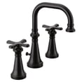 thumbnail image 1 of Moen Tvs44103 Colinet 1.2 GPM Widespread Bathroom Faucet - Black, 1 of 7