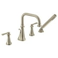 thumbnail image 1 of Moen Ts44504 Brass Nickel Roman Tub Faucet, 1 of 1