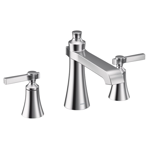 Moen Ts926 Flara Deck Mounted Roman Tub Filler - Chrome