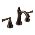 thumbnail image 1 of Moen Tv4520 Wynford 1.2 GPM Widespread Bathroom Faucet - Bronze, 1 of 7
